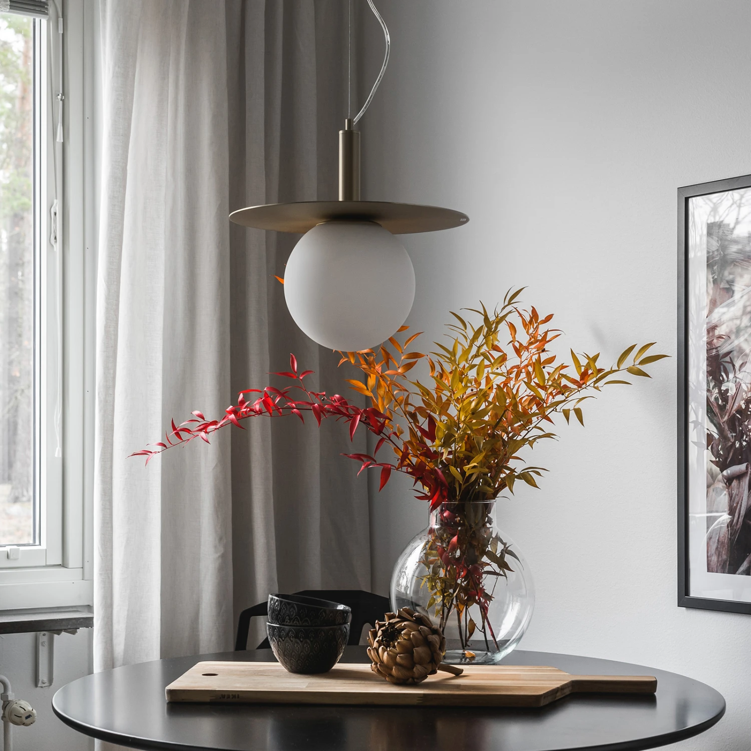 Globen Lighting Art Deco Hanglamp - Afbeelding 3