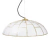 Globen Lighting Ombrello Hanglamp Ø60 Cm Wit Glas