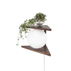 Angolo Wandlamp Brown - Globen Lighting - Koop Online