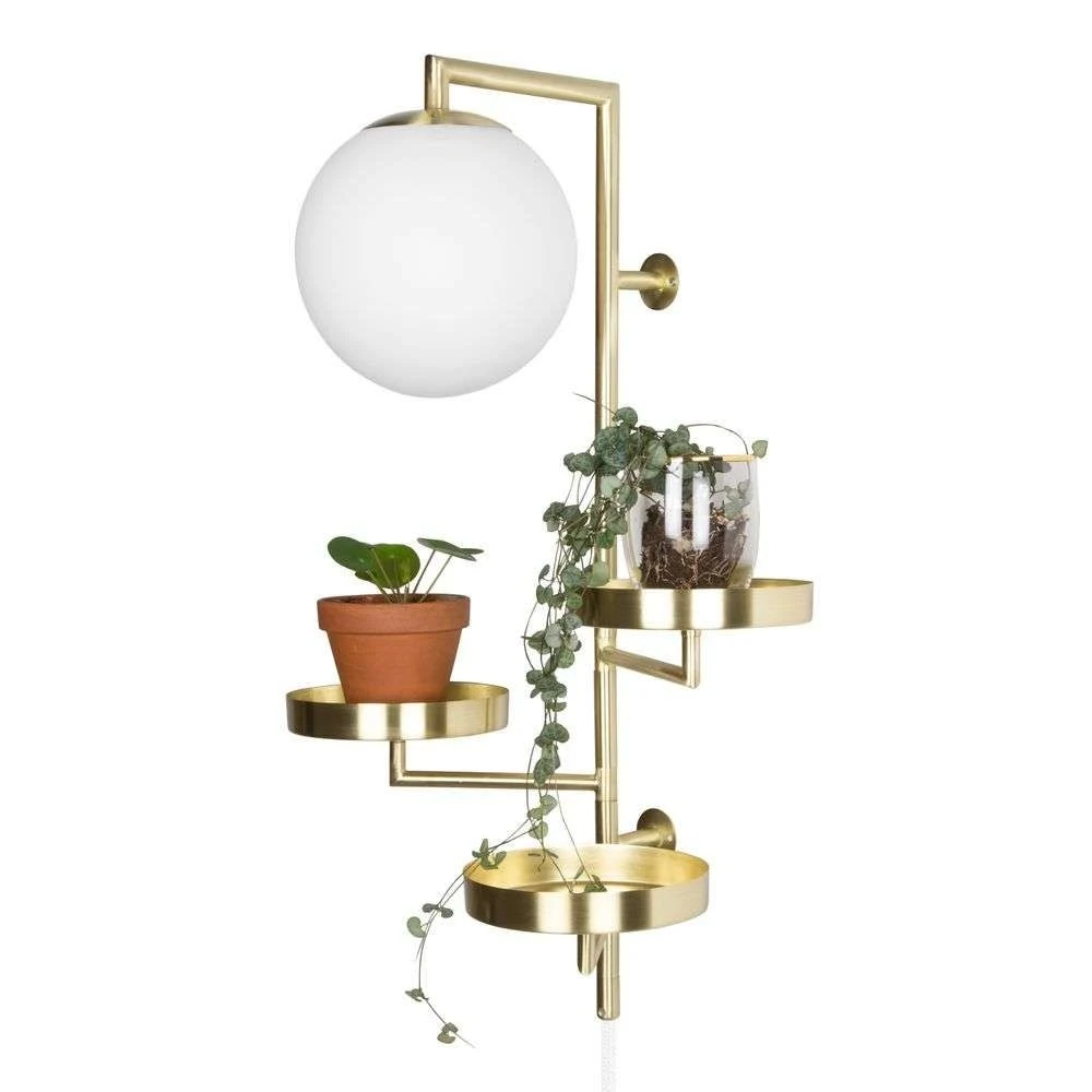 Astoria Wandlamp Brass - Globen Lighting - Koop Online