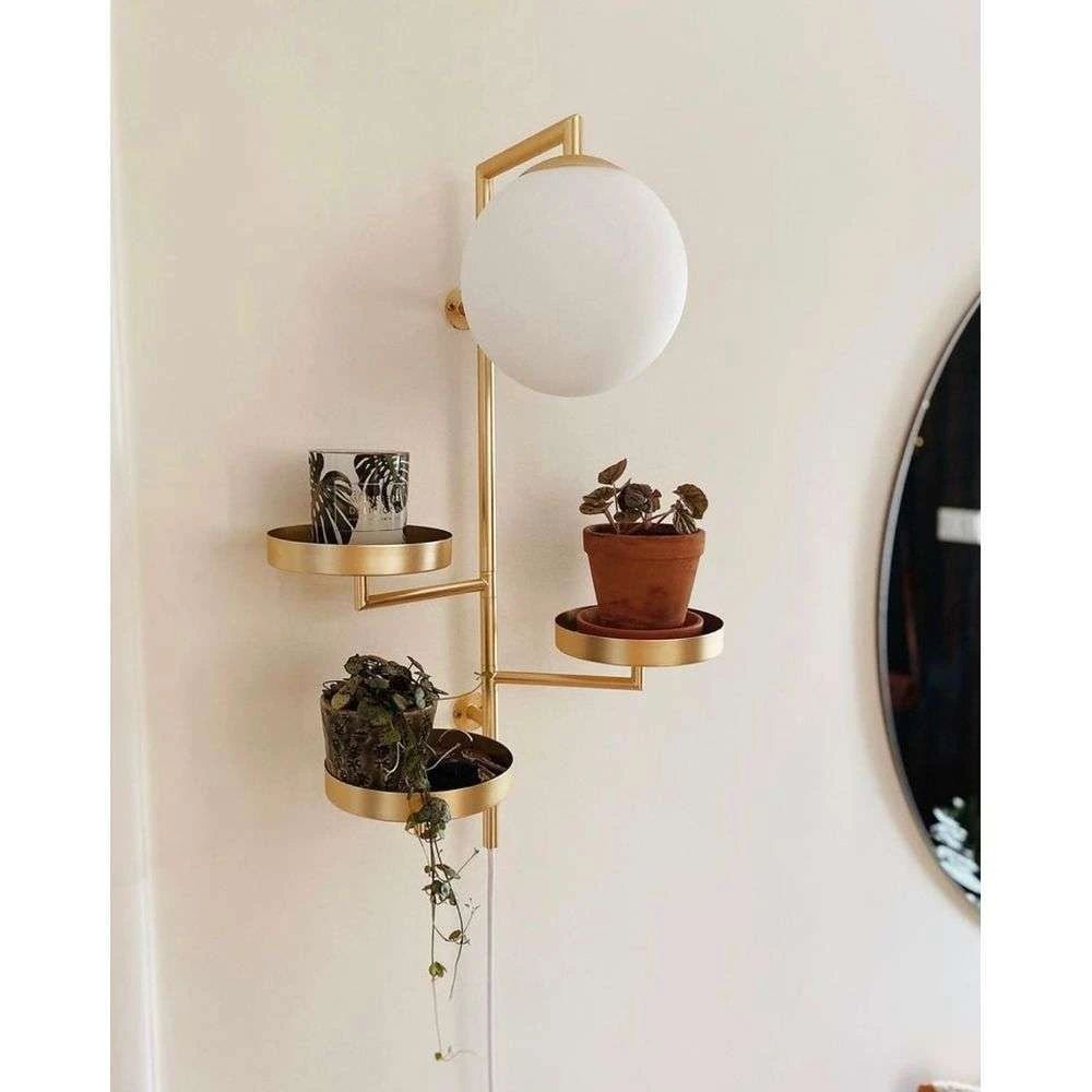 Astoria Wandlamp Brass - Globen Lighting - Koop Online - Afbeelding 2