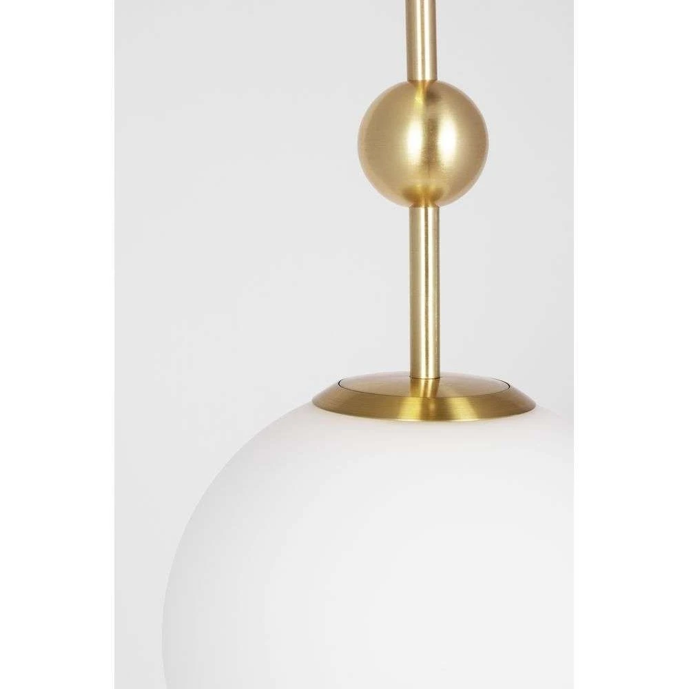 Astrid 20 Hanglamp Brushed Brass/White - Globen Lighting - Koop Online - Afbeelding 2