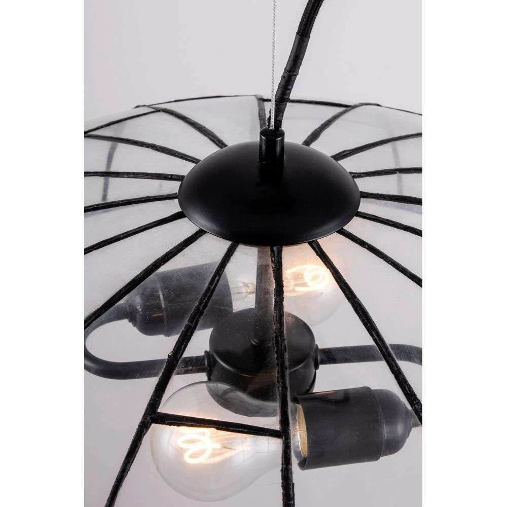 Ombrello Hanglamp Clear/Black - Globen Lighting - Koop Online - Afbeelding 3
