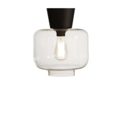 Ritz Plafondlamp Clear/Black - Globen Lighting - Koop Online