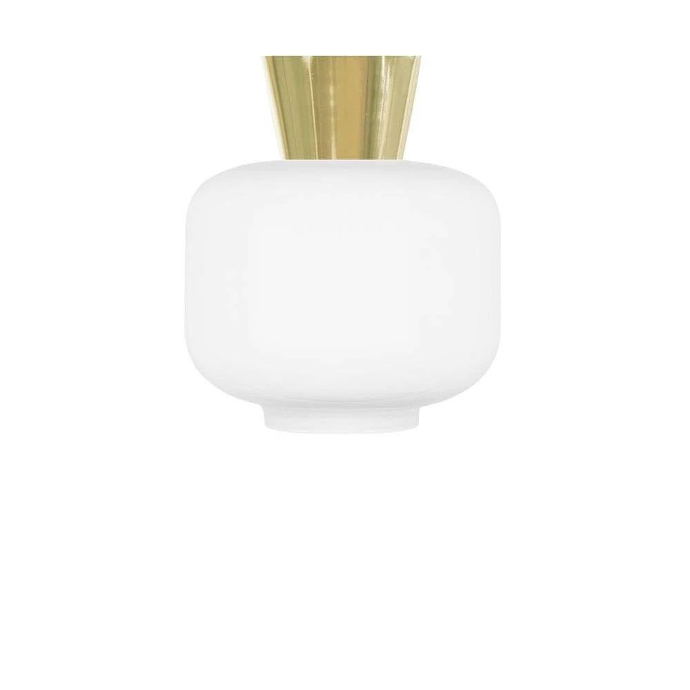 Ritz Plafondlamp White/Brass - Globen Lighting - Koop Online