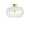 Spring Plafondlamp Clear/Brass - Globen Lighting - Koop Online