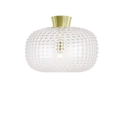 Spring Plafondlamp Clear/Brass - Globen Lighting - Koop Online