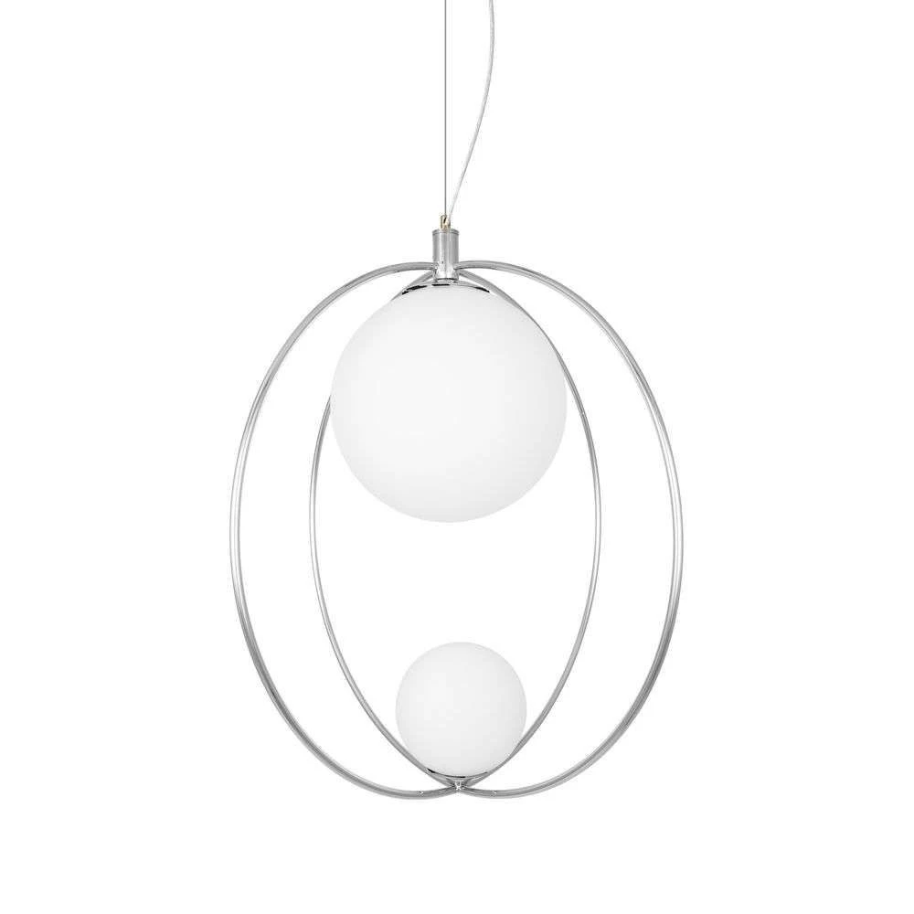 Saint 60 Hanglamp Chrome - Globen Lighting - Koop Online