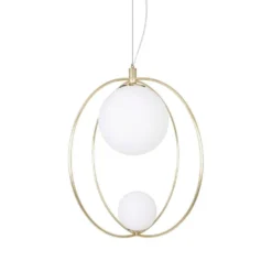 Saint 60 Hanglamp Brass - Globen Lighting - Koop Online