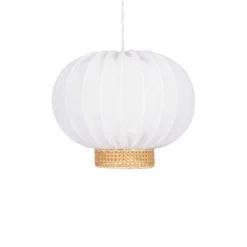Yokohama 50 Hanglamp White/Nature - Globen Lighting - Koop Online