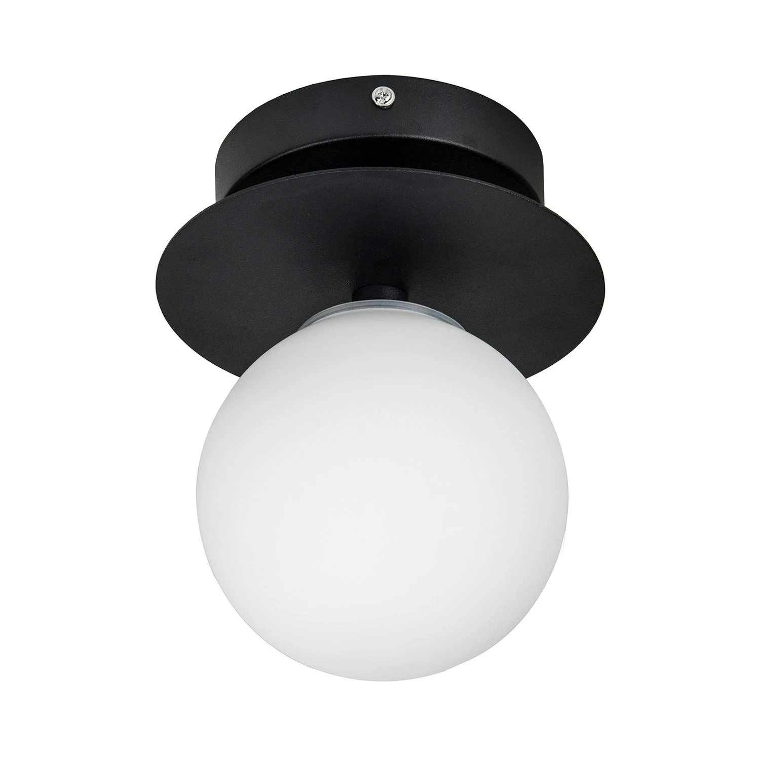 Globen Lighting Art Deco Wand-/Plafondlamp, Wit / Zwart - Afbeelding 2