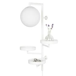 Globen Lighting Astoria Wall Lamp, White