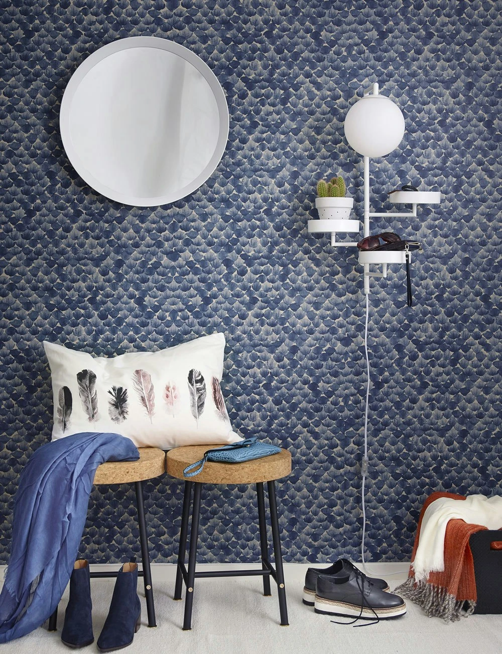 Globen Lighting Astoria Wall Lamp, White - Afbeelding 2