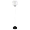 Globen Lighting Bowl Floor Lamp, Clear