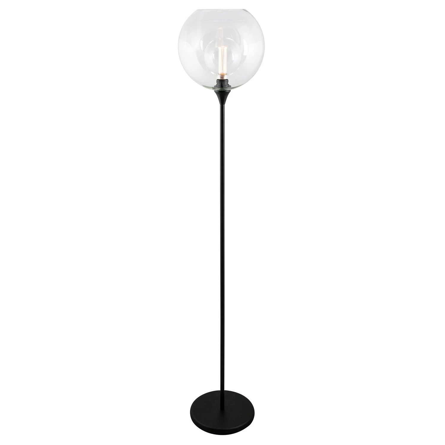 Globen Lighting Bowl Floor Lamp, Clear