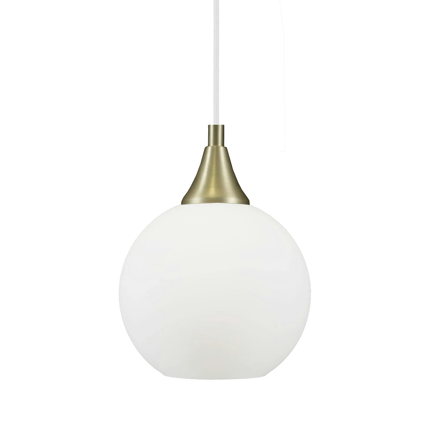 Globen Lighting Bowl Mini Pendant, White