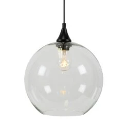 Globen Lighting Bowl Pendant, Clear
