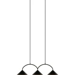 Globen Lighting Curve 3 Hanglamp, Zwart