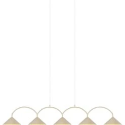 Globen Lighting Curve 5 Hanglamp, Beige