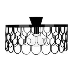Globen Lighting Gatsby Ceiling Lamp, Black