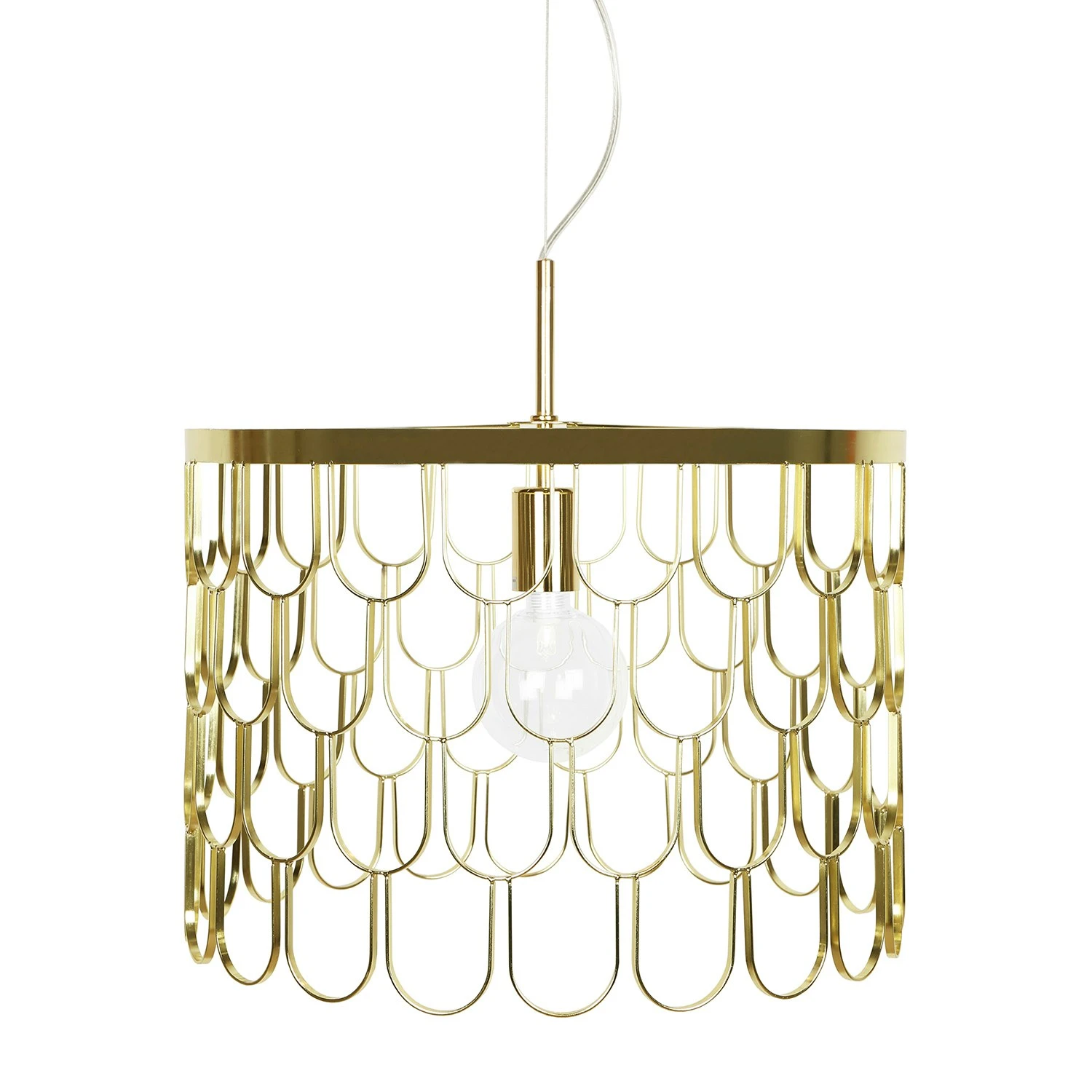 Globen Lighting Gatsby Pendant, Brass