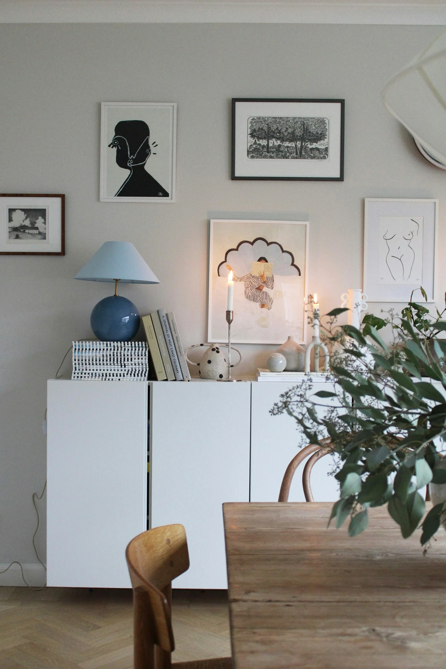 Globen Lighting Iris 35 Tafellamp, Dove Blue - Afbeelding 4