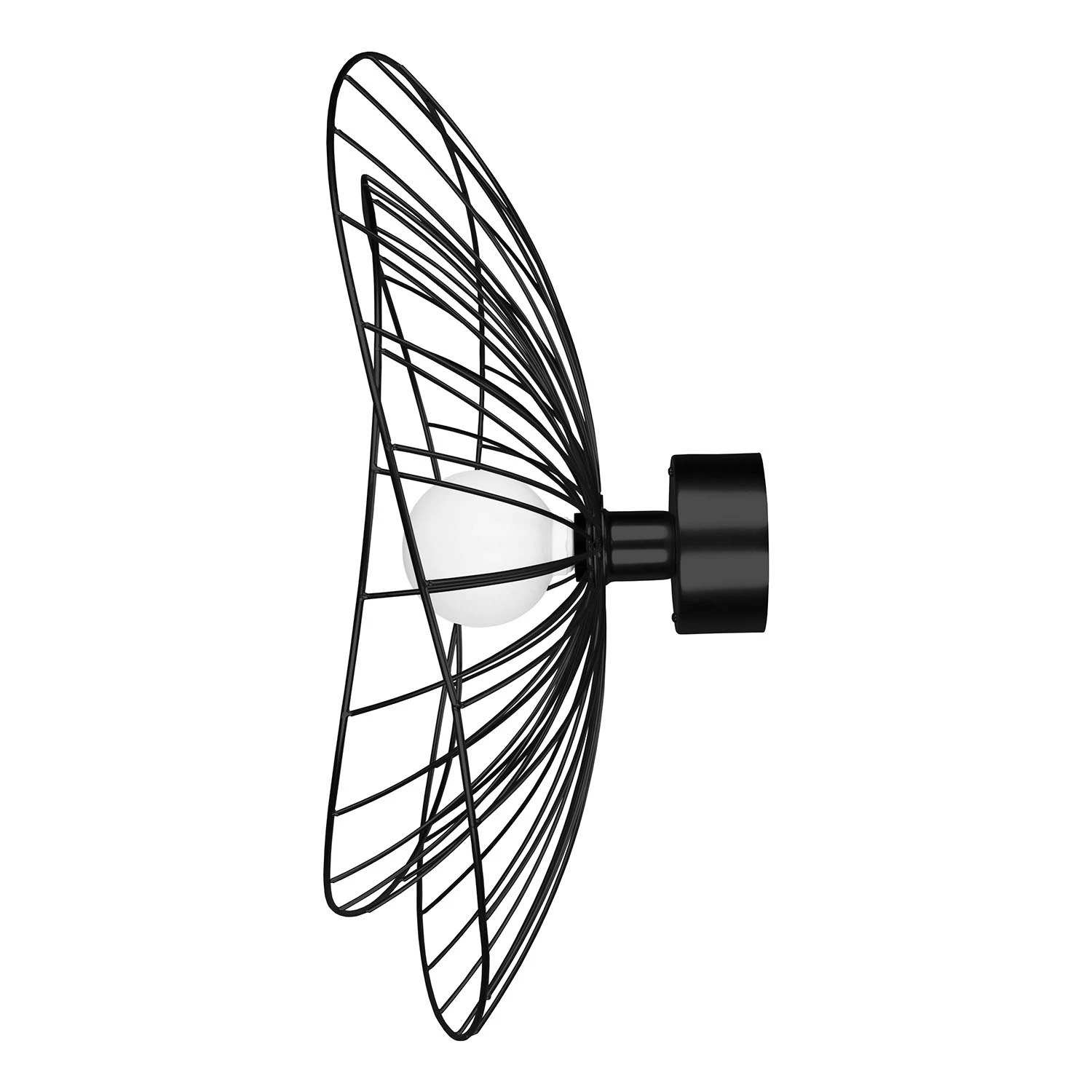 Globen Lighting Ray Wand-/Plafondlamp, Zwart - Afbeelding 2