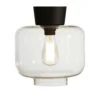 Globen Lighting Ritz Ceiling, Clear/Black