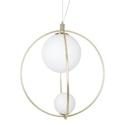 Globen Lighting Saint 60 Pendant, Brass