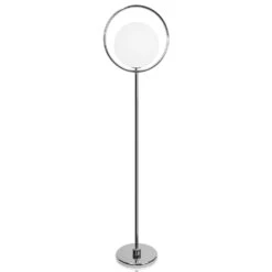 Globen Lighting Saint Floor Lamp, Chrome