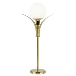 Globen Lighting Savoy High Table Lamp, Brass